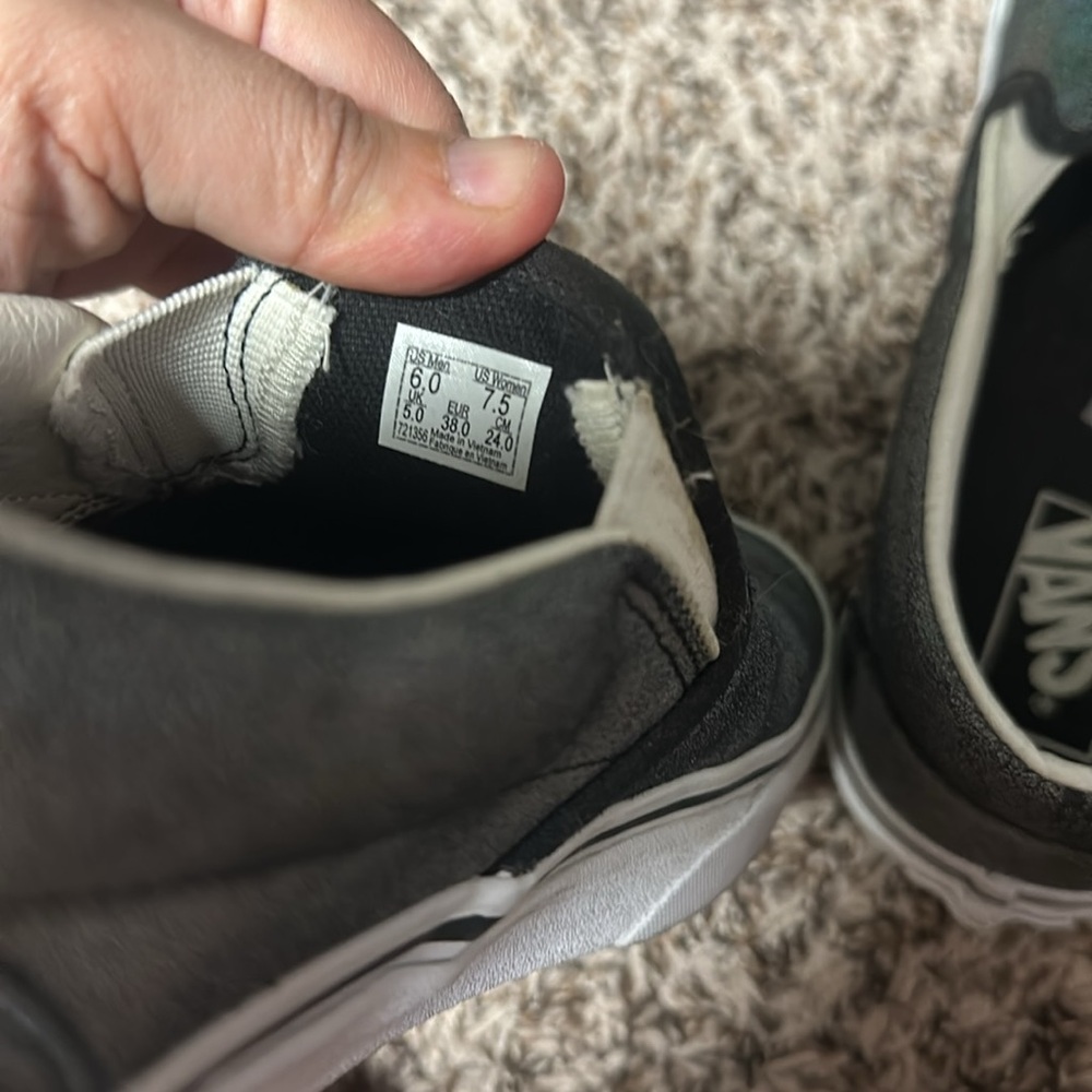 Vans Metallic Slip Ons - Picture 3 of 6